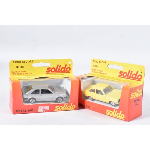 166 - A QUANTITY OF BOXED AND UNBOXED SOLIDO 1/43 SCALE DIECAST VEHICLES, vast majority are models of vari... 