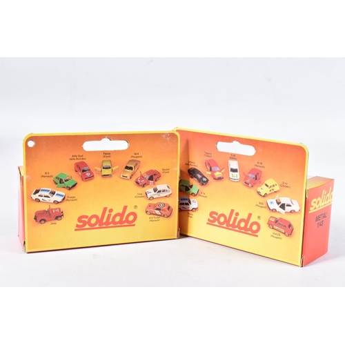 166 - A QUANTITY OF BOXED AND UNBOXED SOLIDO 1/43 SCALE DIECAST VEHICLES, vast majority are models of vari... 