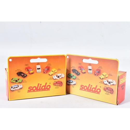 166 - A QUANTITY OF BOXED AND UNBOXED SOLIDO 1/43 SCALE DIECAST VEHICLES, vast majority are models of vari... 