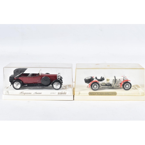 169 - A QUANTITY OF BOXED SOLIDO AGE D'OR DIECAST MODELS, all appear complete and in good condition, look ... 