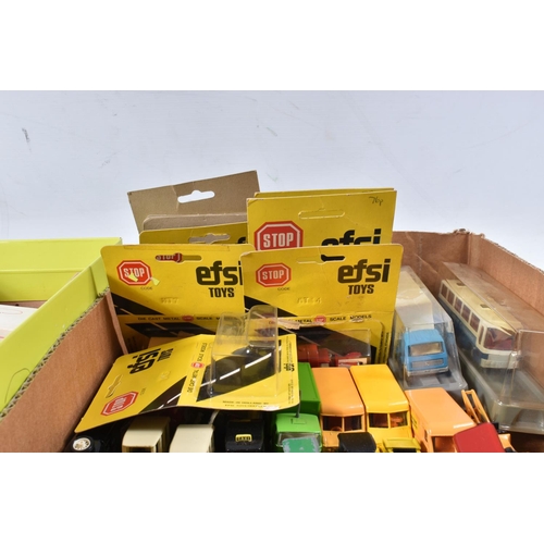 180 - A QUANTITY OF BOXED AND UNBOXED ASSORTED DIECAST AND PLASTIC VEHICLES, to include boxed R.W.-Modell ... 