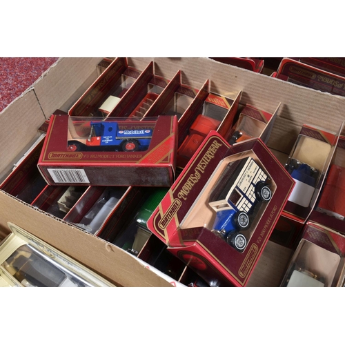 181 - A QUANTITY OF BOXED MATCHBOX MODELS OF YESTERYEAR MODELS, majority are 1970's and 1980's issues, inc... 