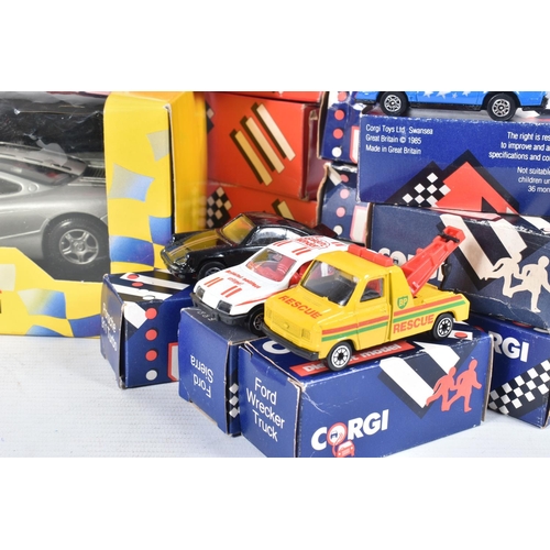 260 - A QUANTITY OF BOXED CORGI TOYS DIECAST VEHICLES, mainly later issues, all appear complete and in fai... 