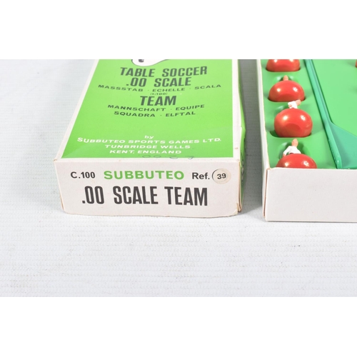 110 - A COLLECTION OF ASSORTED BOXED AND UNBOXED SUBBUTEO ITEMS,  to include heavyweight teams in boxes wi... 