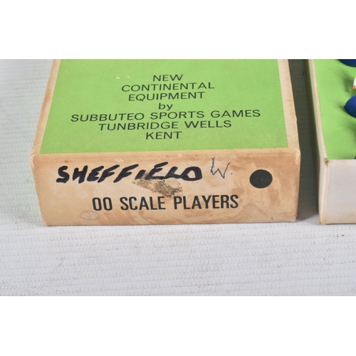 110 - A COLLECTION OF ASSORTED BOXED AND UNBOXED SUBBUTEO ITEMS,  to include heavyweight teams in boxes wi... 