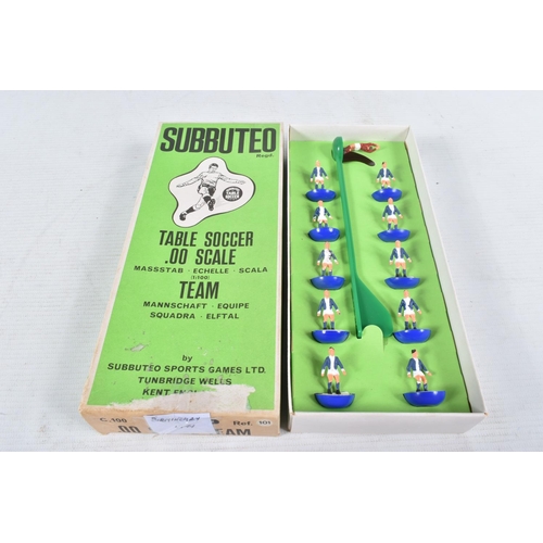 110 - A COLLECTION OF ASSORTED BOXED AND UNBOXED SUBBUTEO ITEMS,  to include heavyweight teams in boxes wi... 