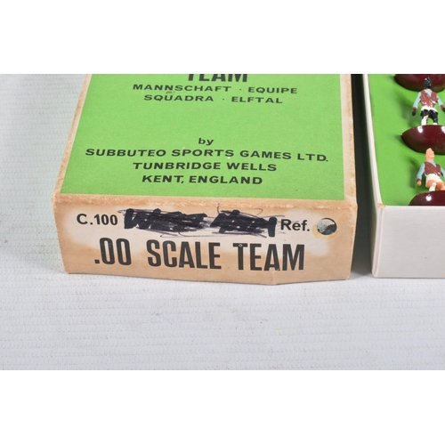 110 - A COLLECTION OF ASSORTED BOXED AND UNBOXED SUBBUTEO ITEMS,  to include heavyweight teams in boxes wi... 