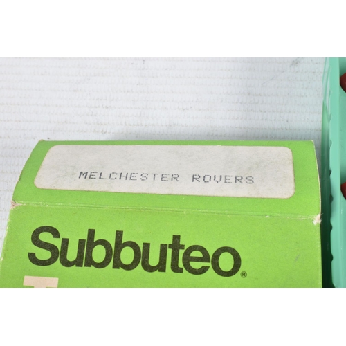 110 - A COLLECTION OF ASSORTED BOXED AND UNBOXED SUBBUTEO ITEMS,  to include heavyweight teams in boxes wi... 