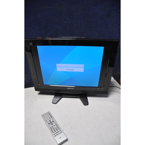 1053 - A SONY KDL-26U3000 26in TV with remote along with a Orion TV19PL120DVDA tv/DVD player with remote (b... 