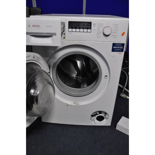 1069 - A BOSCH WAK28260GB WASHING MACHINE measuring width 60cm x depth 62cm x height 85cm (PAT pass and wor... 