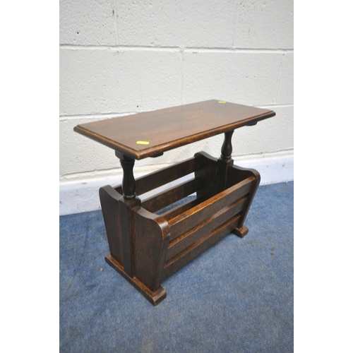 1204 - A SELECTION OF OCCASIONAL  FURNITURE, to include a mahogany two tier stand, with a single drawer, an... 