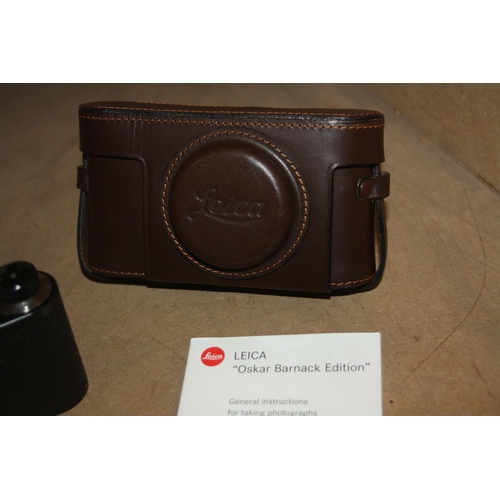 878 - A LEICA 1 'OSKAR BARNACK' EDITION CAMERA with a Anastigmat 50mm f3.5 lens, Serial No 3002500 Oskar p... 