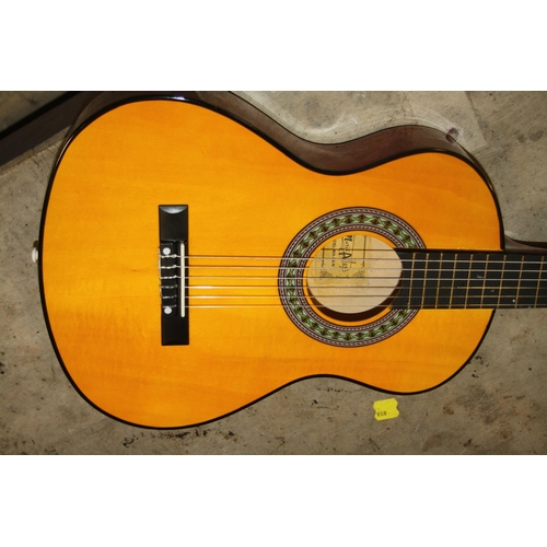 933 - TWO STUDENT CLASSICAL GUITARS one a Herald MG104N the other a Music Alley MA34N