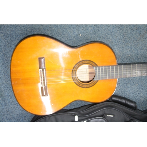 942 - A YAMAHA G-240 CLASSICAL GUITAR with laminated cedar top, laminated rosewood back and sides, rosewoo... 