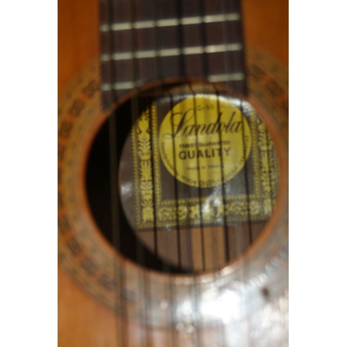 943 - TWO STUDENT CLASSICAL GUITARS by Chantry and Landola