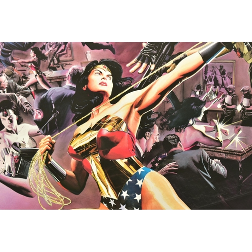 303 - ALEX ROSS FOR DC COMICS (AMERICAN CONTEMPORARY) 'WONDER WOMAN: DEFENDER OF TRUTH', a signed limited ... 