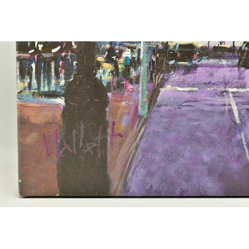 311 - TIMMY MALLETT (BRITISH CONTEMPORARY) 'CELEBRATING ON THE MALL', a signed limited edition box canvas ... 