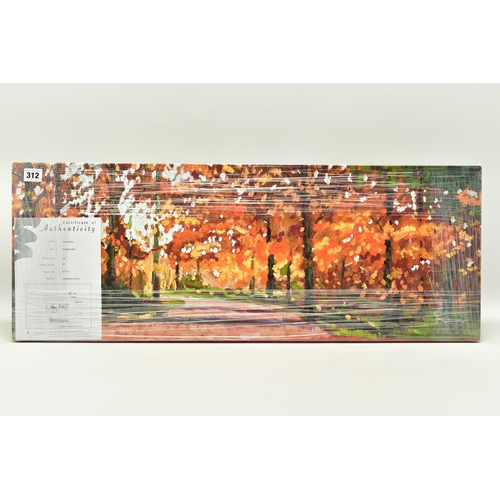 312 - TIMMY MALLETT (BRITISH CONTEMPORARY) 'WOODLAND WALK', a signed limited edition box canvas print, dep... 