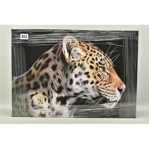 313 - DARRYN EGGLETON (SOUTH AFRICA 1981) 'THE WILD SIDE I', a signed limited edition box canvas print dep... 