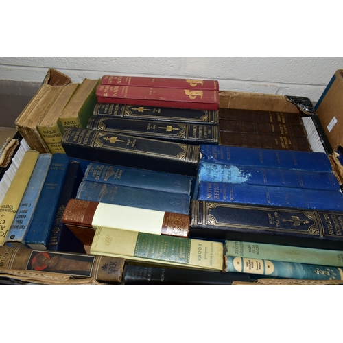 443 - Five Boxes of BOOKS containing over 120 miscellaneous titles in hardback and paperback formats, subj... 