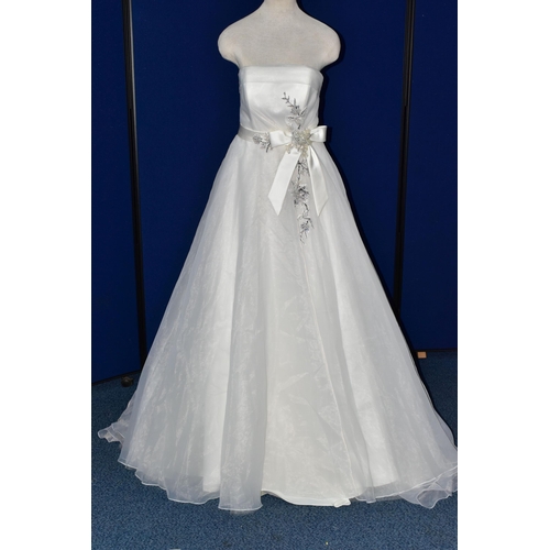 251 - WEDDING DRESS, end of season stock clearance (may have slight marks or very minor damage) size 10/12... 