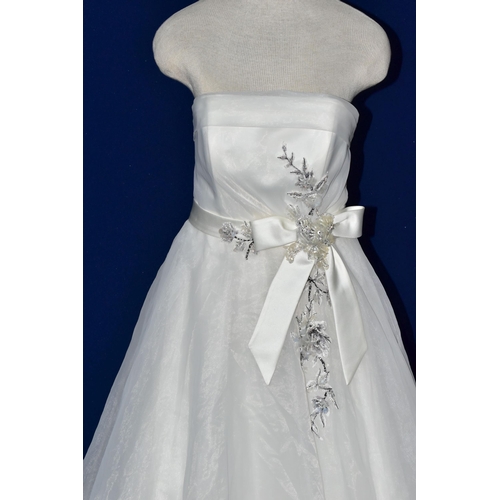 251 - WEDDING DRESS, end of season stock clearance (may have slight marks or very minor damage) size 10/12... 