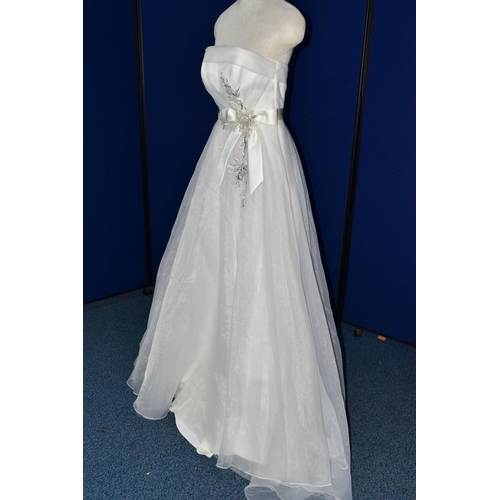 251 - WEDDING DRESS, end of season stock clearance (may have slight marks or very minor damage) size 10/12... 