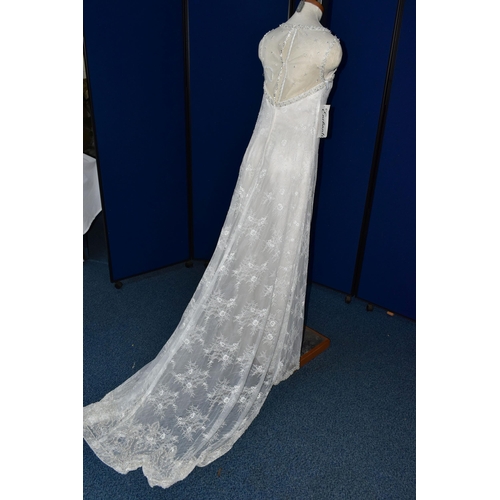 254 - WEDDING DRESS, end of season stock clearance (may have slight marks or very minor damage) size 6, by... 