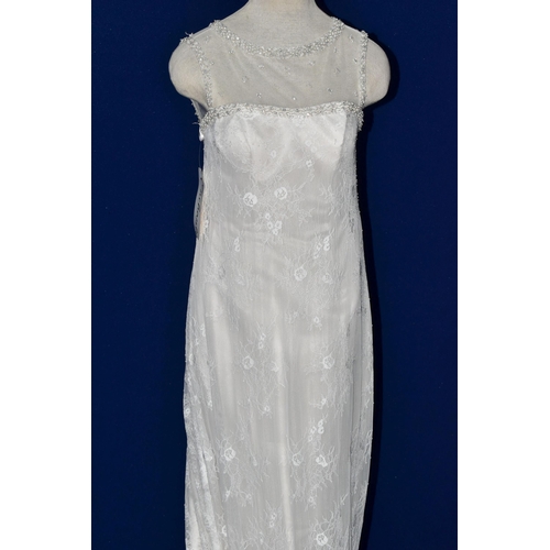 254 - WEDDING DRESS, end of season stock clearance (may have slight marks or very minor damage) size 6, by... 