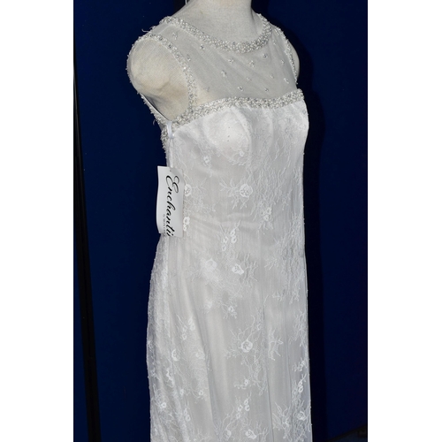 254 - WEDDING DRESS, end of season stock clearance (may have slight marks or very minor damage) size 6, by... 