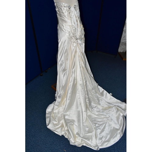 266 - WEDDING DRESS, end of season stock clearance (may have slight marks or very minor damage) size 10/12... 