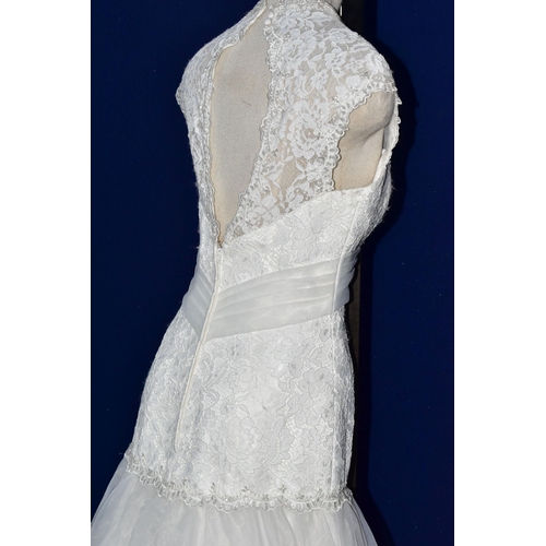 270 - WEDDING DRESS, end of season stock clearance (may have slight marks or very minor damage) size 8/10 ... 