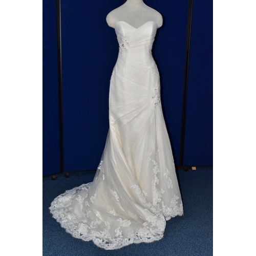 272 - WEDDING DRESS, end of season stock clearance (may have slight marks or very minor damage) Sophia Tol... 