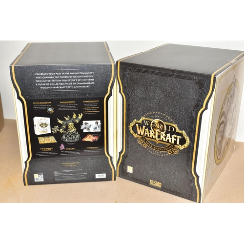 704 - TWO WORLD OF WARCRAFT 15 YEAR ANNIVERSARY COLLECTOR'S EDITIONS UNOPENED, each includes an exclusive ... 