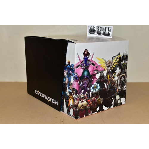 711 - OVERWATCH COLLECTOR'S EDITION FOR THE PC, includes an unopened statue of Soldier 76 and a visual sou... 