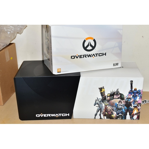 711 - OVERWATCH COLLECTOR'S EDITION FOR THE PC, includes an unopened statue of Soldier 76 and a visual sou... 