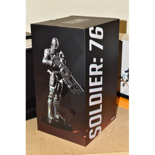 711 - OVERWATCH COLLECTOR'S EDITION FOR THE PC, includes an unopened statue of Soldier 76 and a visual sou... 