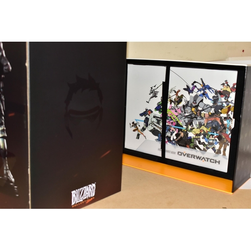 711 - OVERWATCH COLLECTOR'S EDITION FOR THE PC, includes an unopened statue of Soldier 76 and a visual sou... 