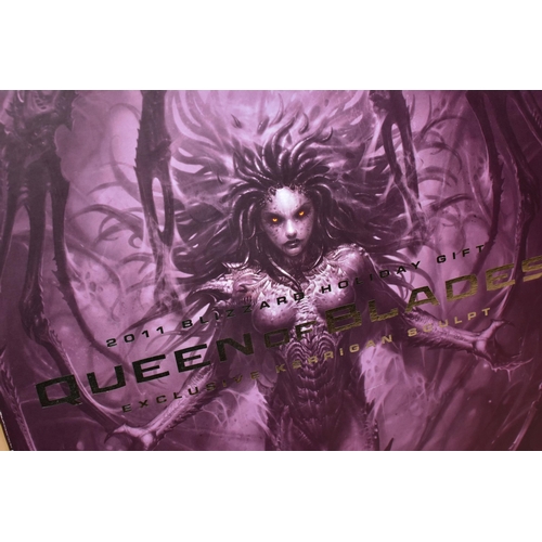 714 - BLIZZARD ENTERTAINMENT QUEEN OF BLADES EMPLOYEE EXCLUSIVE KERRIGAN SCULPT, sculpture of the Queen of... 