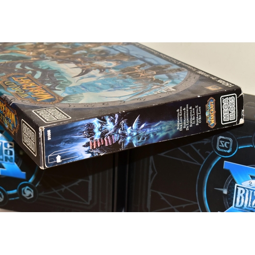 717 - TWO BOXES CONTAINING A QUANTITY OF BLIZZARD MERCHANDISE, including two unopened boxes of Blizzcon 20... 