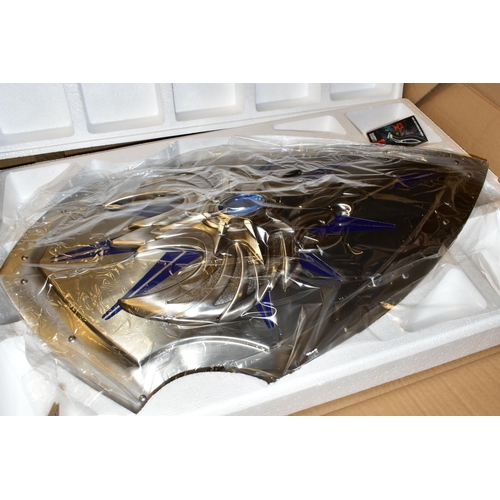 724 - BLIZZARD ENTERTAINMENT EMPLOYEE SHIELD GIFT, shield gift that was given out to Blizzard Entertainmen... 