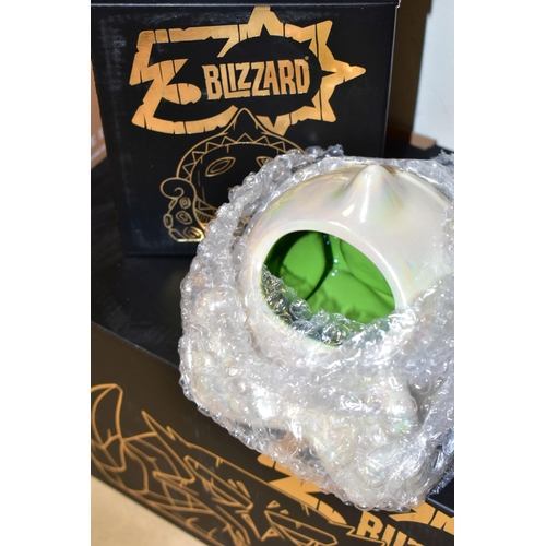 726 - BLIZZARD ENTERTAINMENT 2020 EMPLOYEE TIKI BAR PARTY SET, gift set that was given to Blizzard employe... 