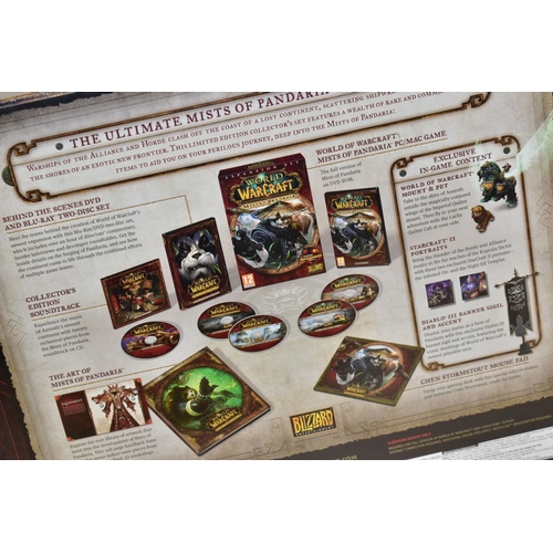 747 - THREE BLZZARD ENTERTAINMENT COLLECTOR'S EDITIONS SEALED, collector's editions for World of Warcraft ... 