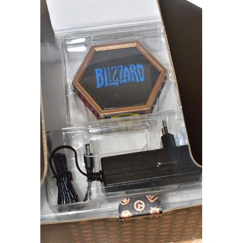 753 - BLIZZARD ENTERTAINMENT FLOATING LOGO HEXAGON EMPLOYEE EXCLUSIVE GIFT, employee exclusive gift that w... 