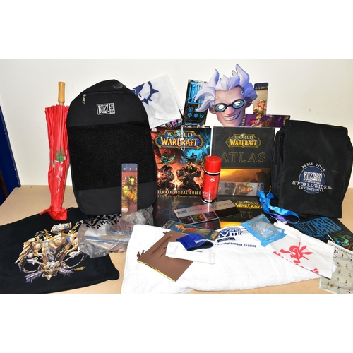 755 - QUANTITY OF BLIZZARD ENTERTAINMENT MERCHANDISE, including (but not limited to) clothing, books, acti... 