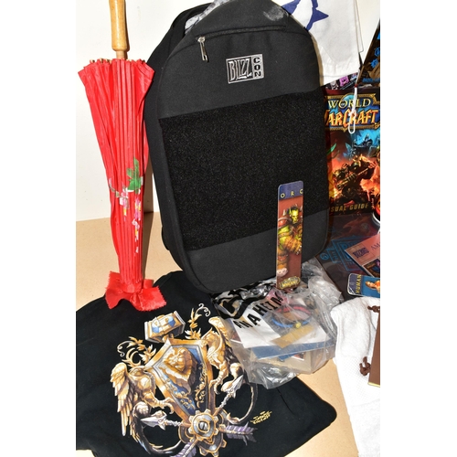 755 - QUANTITY OF BLIZZARD ENTERTAINMENT MERCHANDISE, including (but not limited to) clothing, books, acti... 