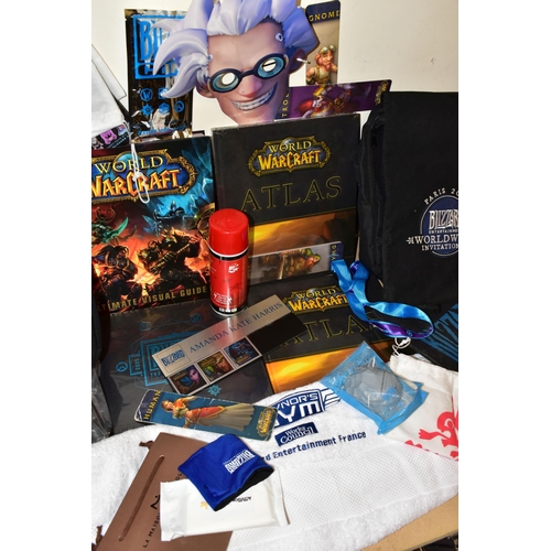 755 - QUANTITY OF BLIZZARD ENTERTAINMENT MERCHANDISE, including (but not limited to) clothing, books, acti... 