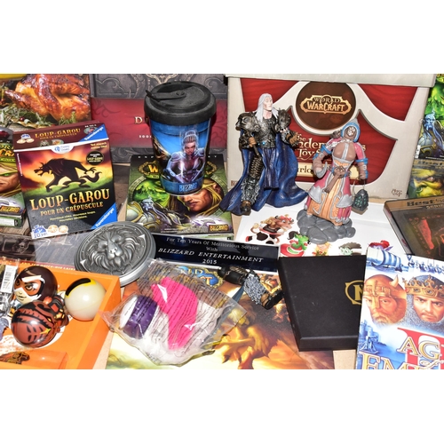 755 - QUANTITY OF BLIZZARD ENTERTAINMENT MERCHANDISE, including (but not limited to) clothing, books, acti... 