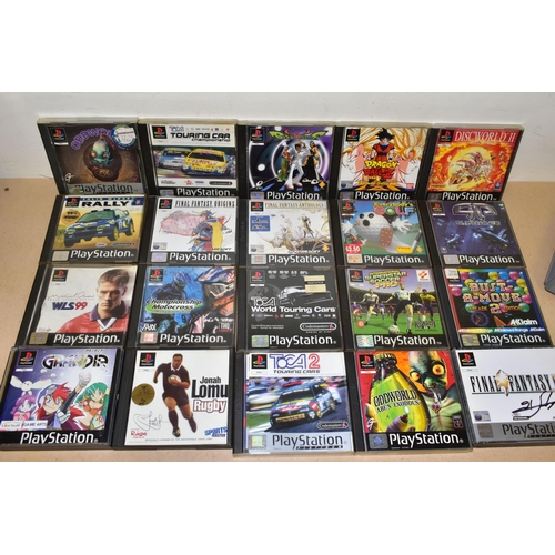 760 - PLAYSTATION AND A QUANTITY OF GAMES, games include Final Fantasy IX, Final Fantasy Origins, Final Fa... 