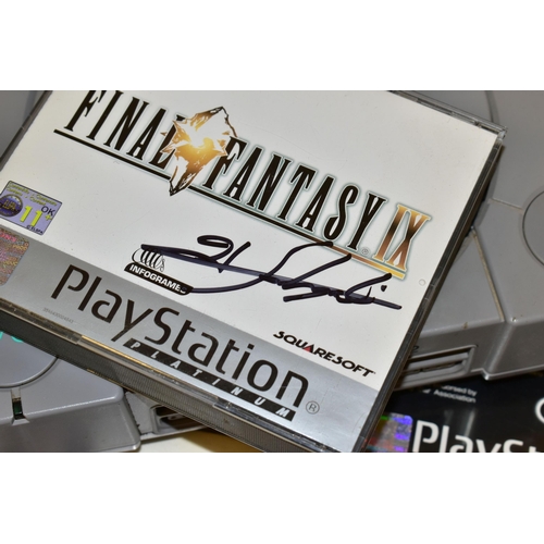 760 - PLAYSTATION AND A QUANTITY OF GAMES, games include Final Fantasy IX, Final Fantasy Origins, Final Fa... 